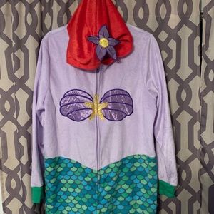 EUC Disney Ariel Onesie Pajama 2X